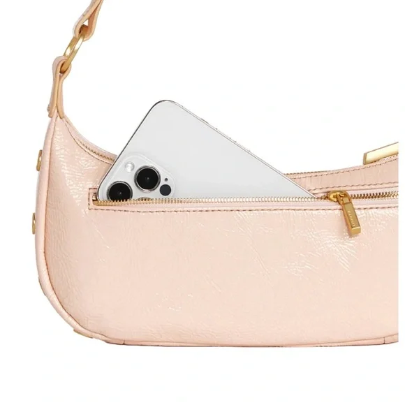 NWOT Hammitt Becker in Champagne Pink Patent Leather BEAUTIFUL!! - Picture 9 of 13